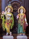 Bhagwan Shri Krishna and Shri Radhaji